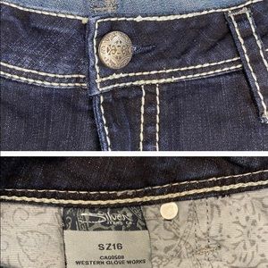 Silver Jeans Suki High Capri